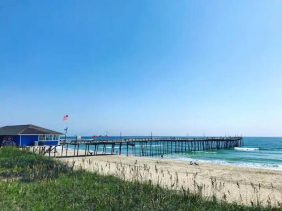 The Lost Loggerhead- Obx Ocean View Beach House Avon Exterior foto